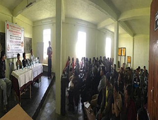 100 साल का उपलाक्ष्य में साबरमती आश्रम, चेरापूँजी, पूर्वी खासी हिल्स, मेघालय (अब बदल गया है)