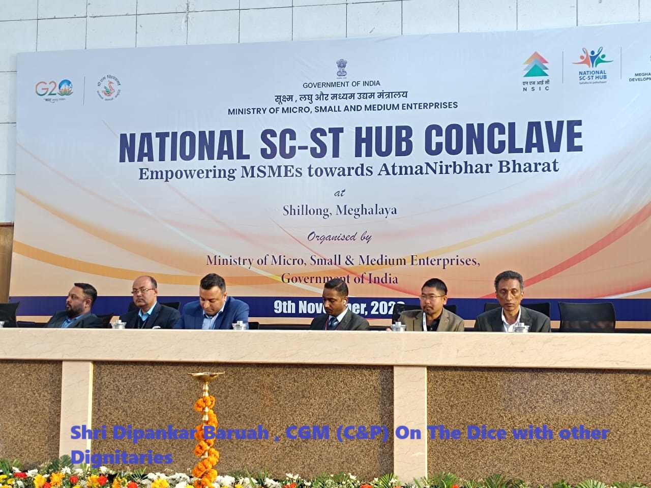 NATIONAL SC-ST HUB CONCLAVE  on 9th November 2023 at Shillong