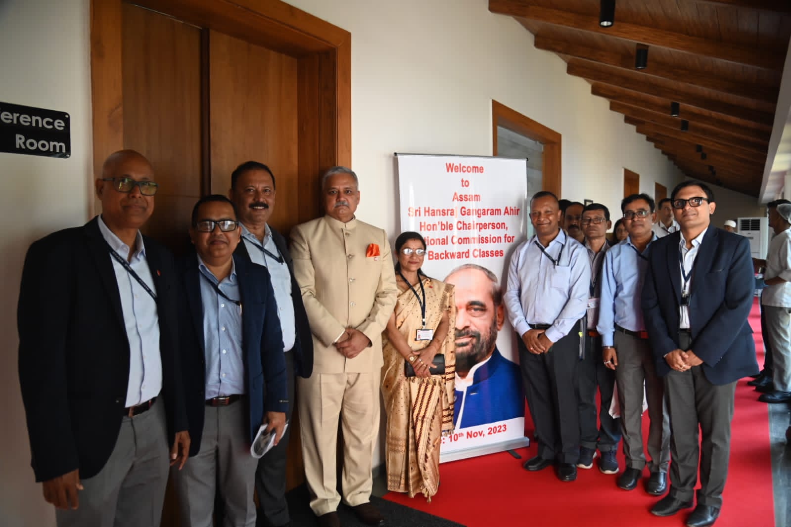 Review Meeting on OBC reservation and welfare measures on 10.11.2023 at Guwahati
