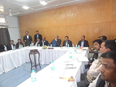 Visit of CMD at TrHEP during January, 2016