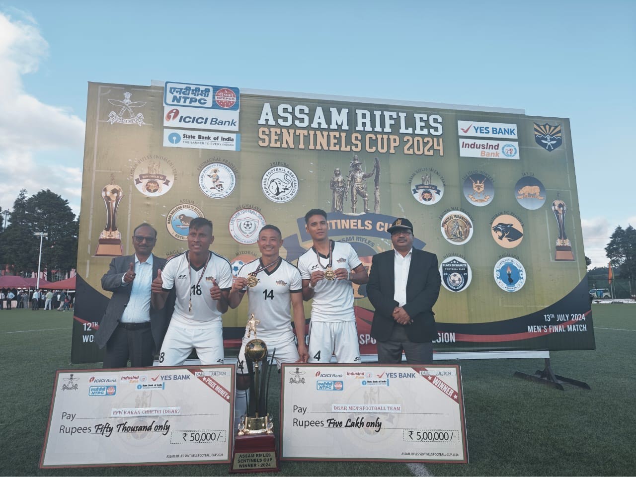 NEEPCO is proud to have sponsored the Directorate General Assam Rifles Sentinels Cup Football Tournament 2024 d2 news