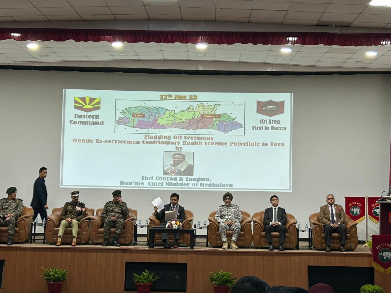 Director (Personnel), NEEPCO had the opportunity to meet Hon'ble Chief Minister of Meghalaya