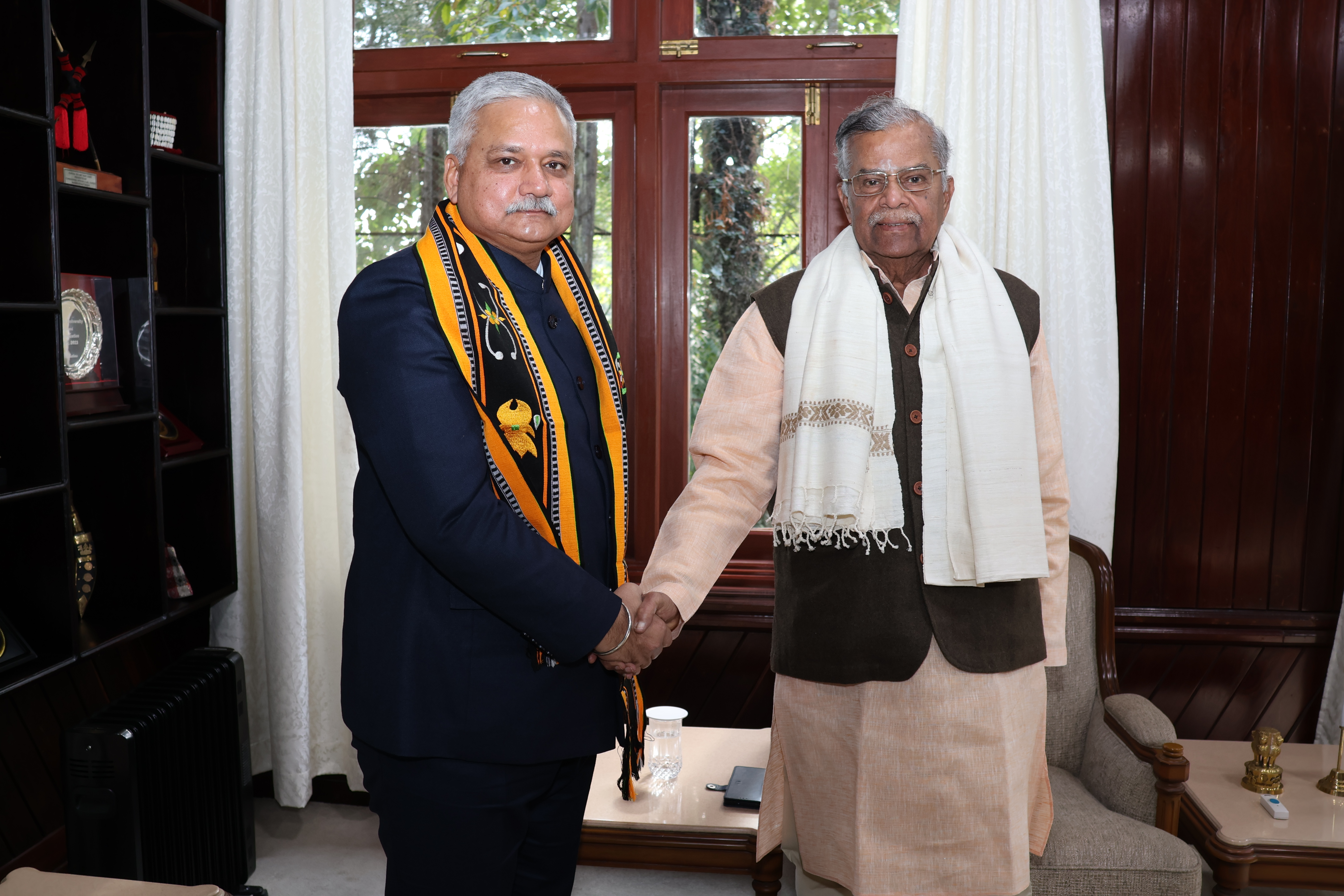 Director (Personnel) interacted with His Excellency, Governor of Nagaland