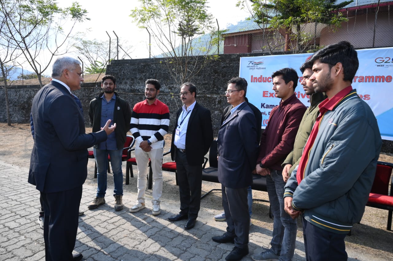 Glimpses of the visit of Major General Rajesh Kumar Jha, AVSM (Retd) , Director (P) and Smti Anupama Jha  to Kameng Hydro Power Station, NEEPCO, Arunachal Pradesh from 09.01.2024 to 12.01.2024