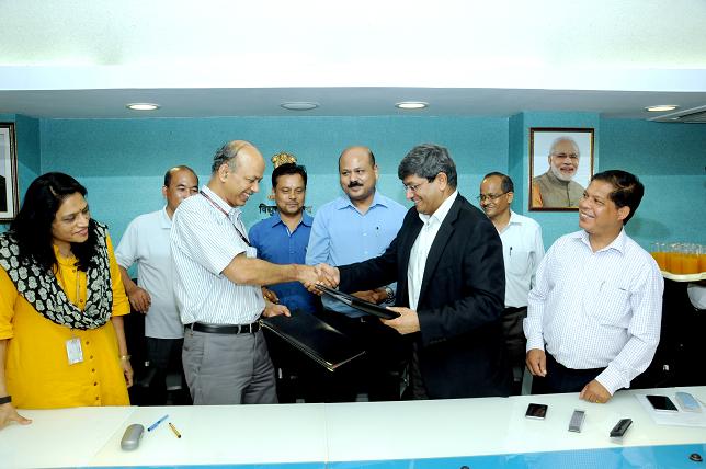 Signing of MOU 2016-17