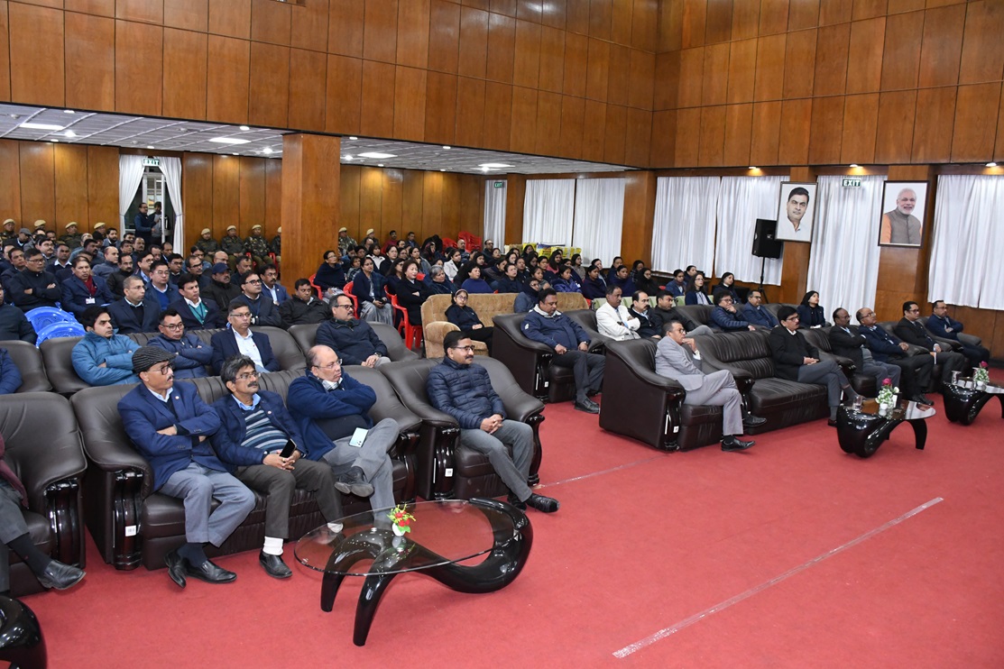 On the occasion of New Year, Director (Personnel) addressed the employees of NEEPCO