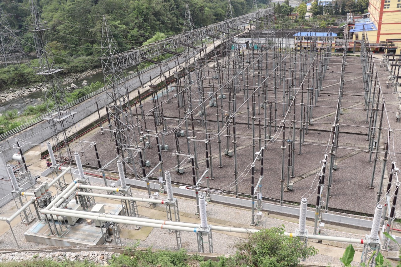 The 400kV, 3x26.667 MVAR Bus Reactor with GIS Bay has been charged and put into service 2024 at Panyor Lower HPS from 14:21Hrs of 16-04-2024