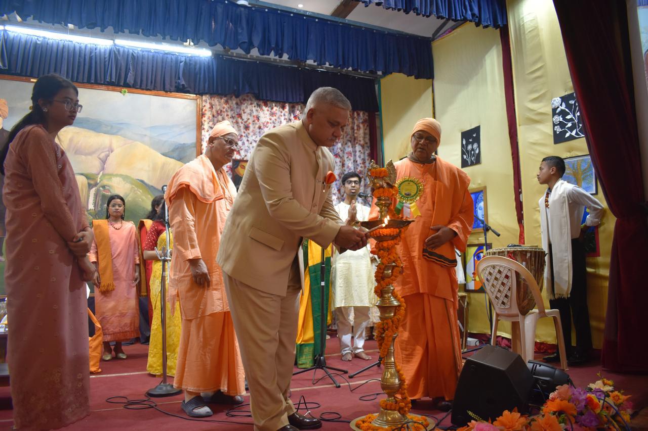 The Foundation Day commemorating 123rd Anniversary of Swami Vivekananda’s visit to Shillong, was held at Ramakrishna Mission Vivekananda Cultural Centre, Shillong on 27th April 2024