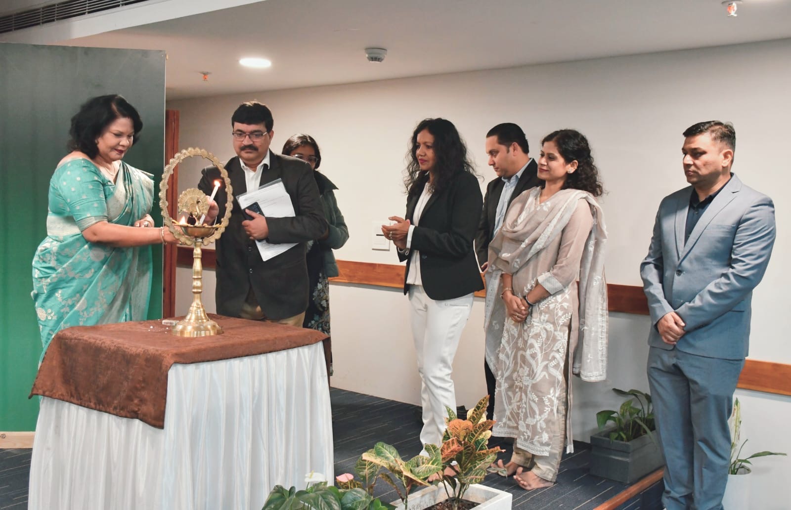 Chief Human Resources Officer, NEEPCO, and Regional Head – HR (Eastern Region II), NTPC Limited, graced the occasion as the Chief Guest for AVINYA 2026