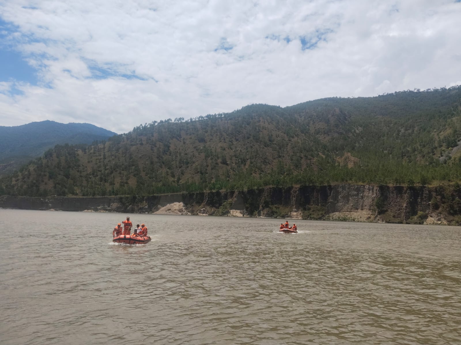 Emergency mock exercise on “Flooding and Drowning” was conducted at Bichom Dam