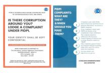 PIDPI COMPLAINTS