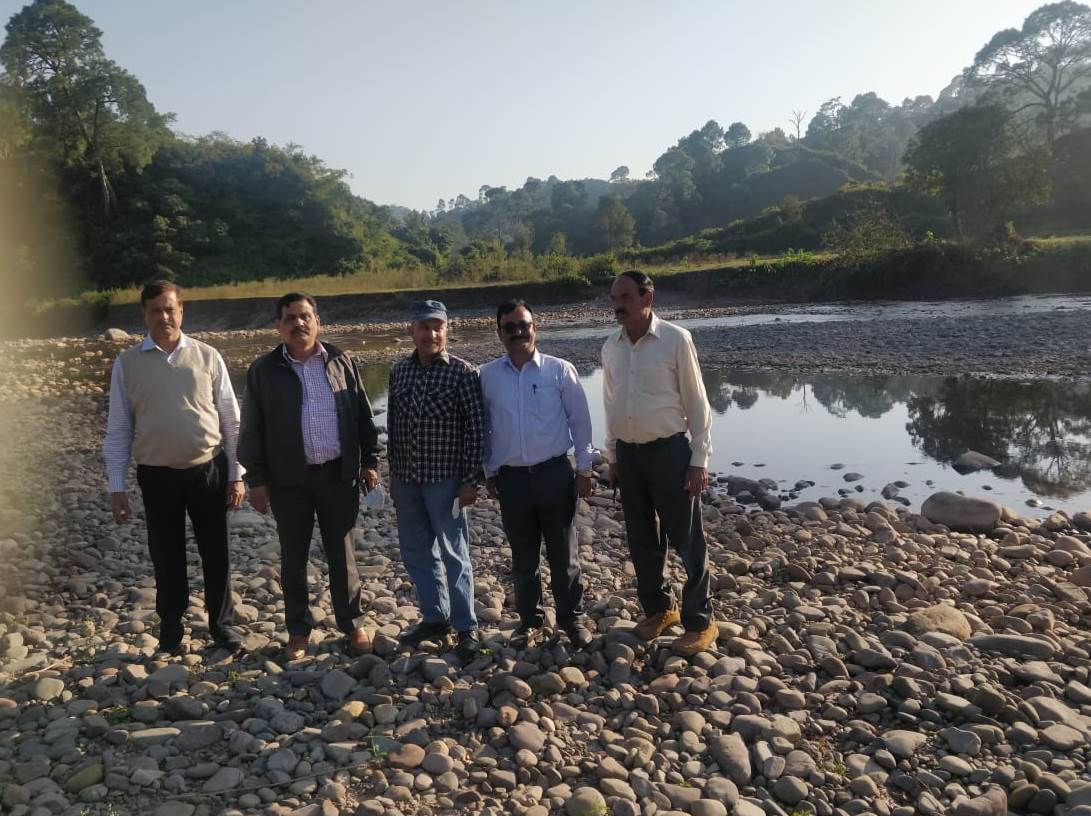 Visit to Ujh Multipurpose Project and adjoining Hydro Power Stations