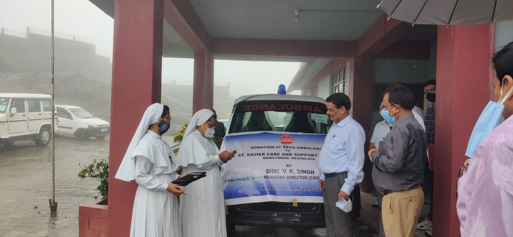  Handing over of Ambulance