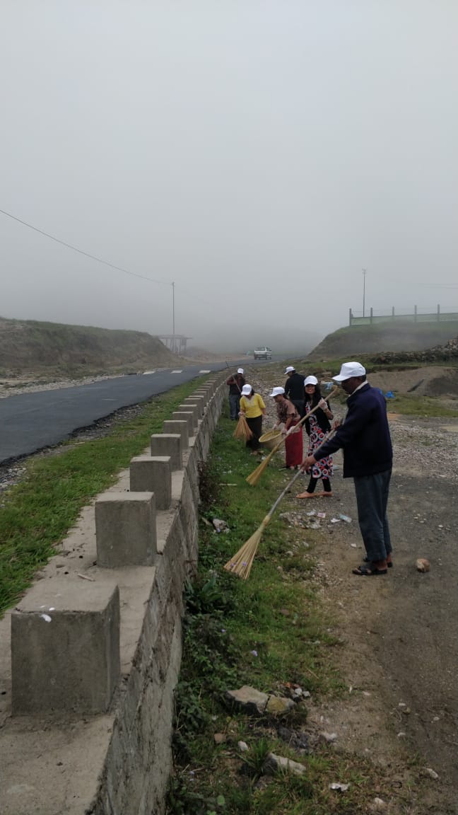  स्वच्छता पखवाड़ा सप्ताह के तहत वाह उमियम परियोजना में आयोजित गतिविधियां(फोटो-1)