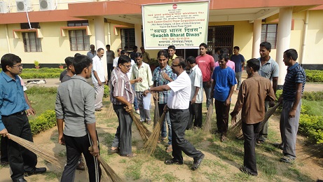 Swachh Bharat Abhiyan being observed in NEEPCO, TGBPS.